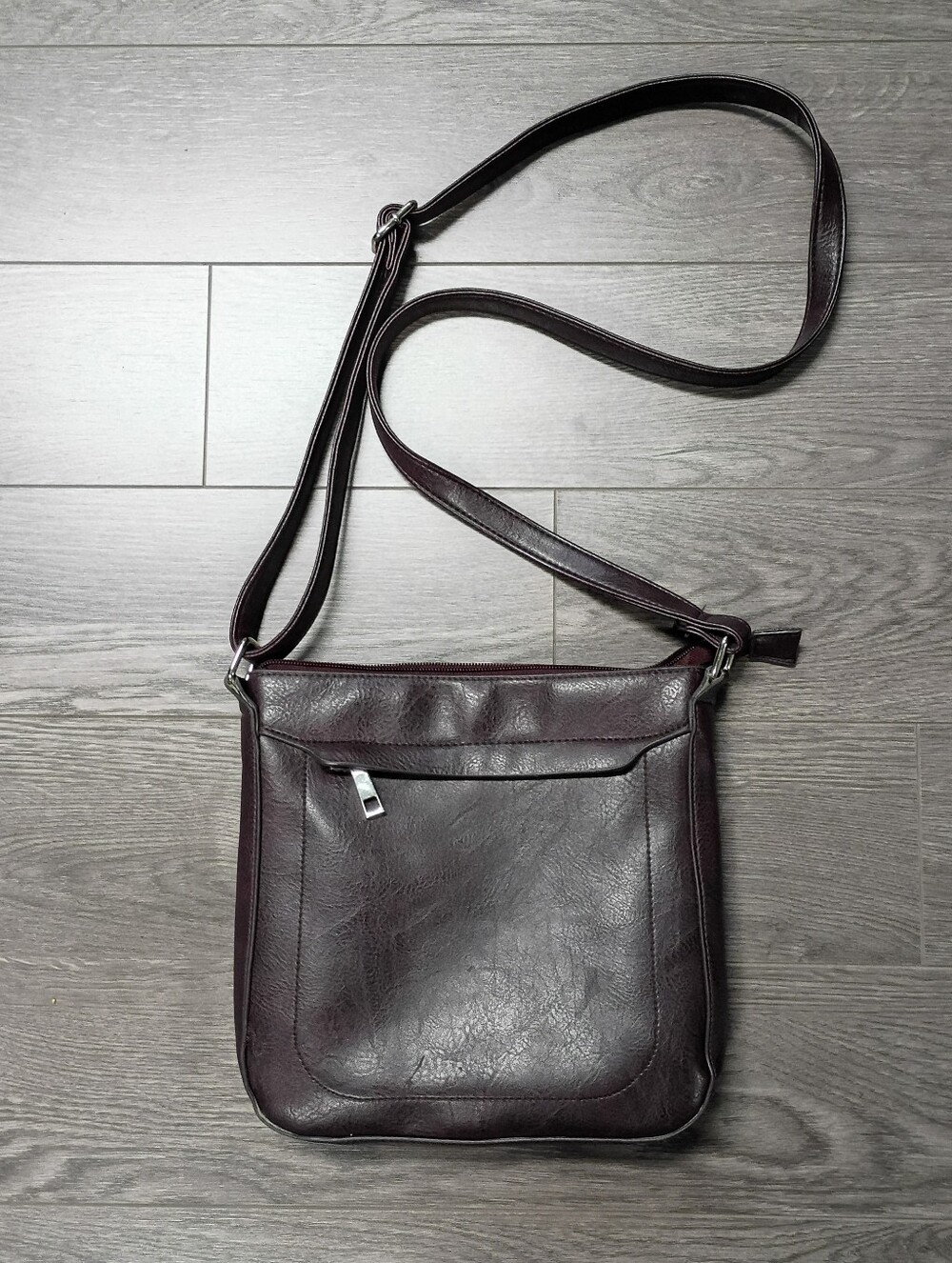 Mia And Luca Purse/Crossbody Shoulder Bag in Dark Brown